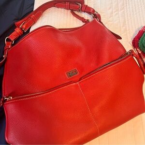 Dooney & Bourke Vibrant Red Shoulder Bag
